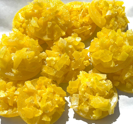 **PREORDER** Pina Colada crystal candies cluster - pineapple coconut
